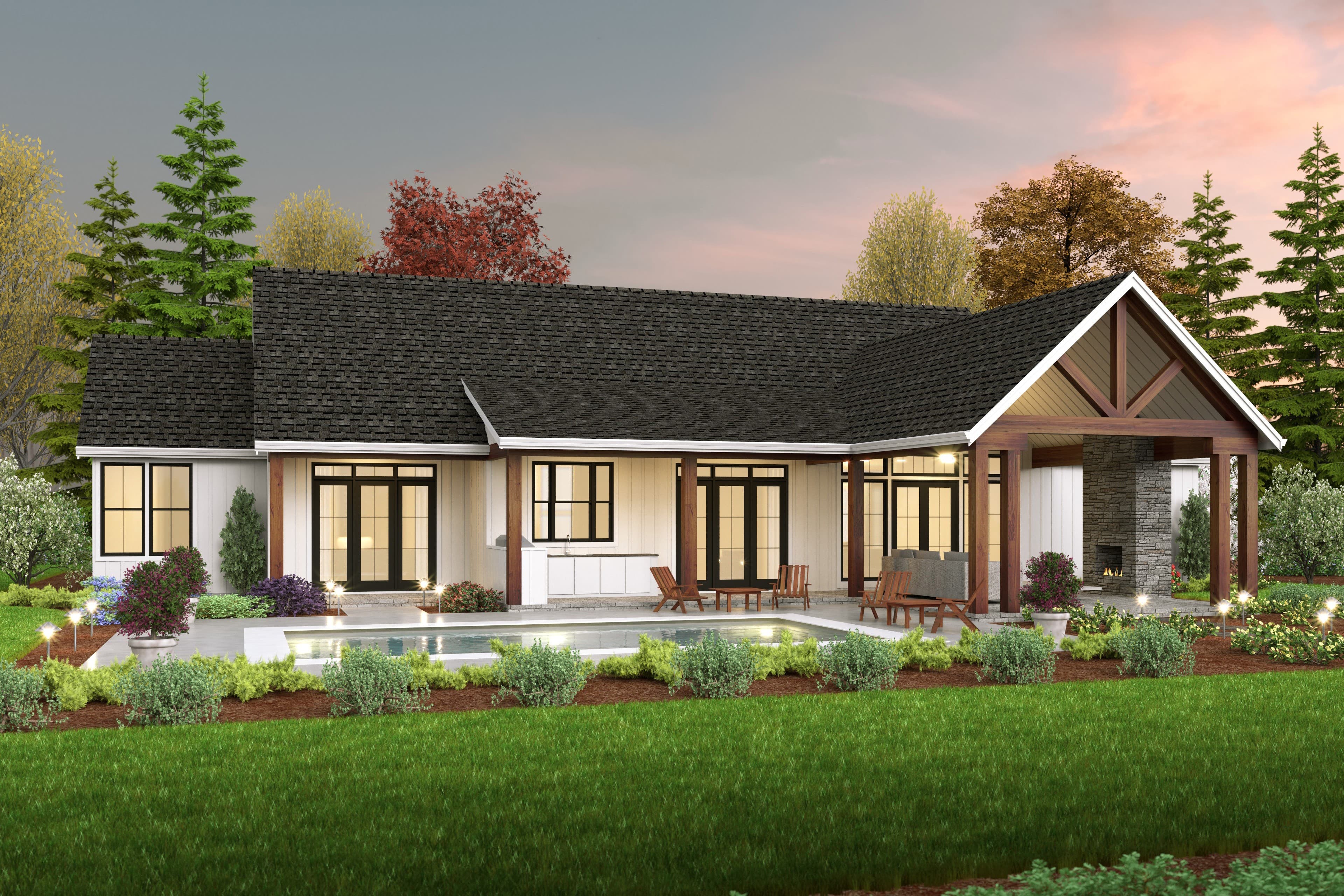 Charming Craftsman Home Design Oregon