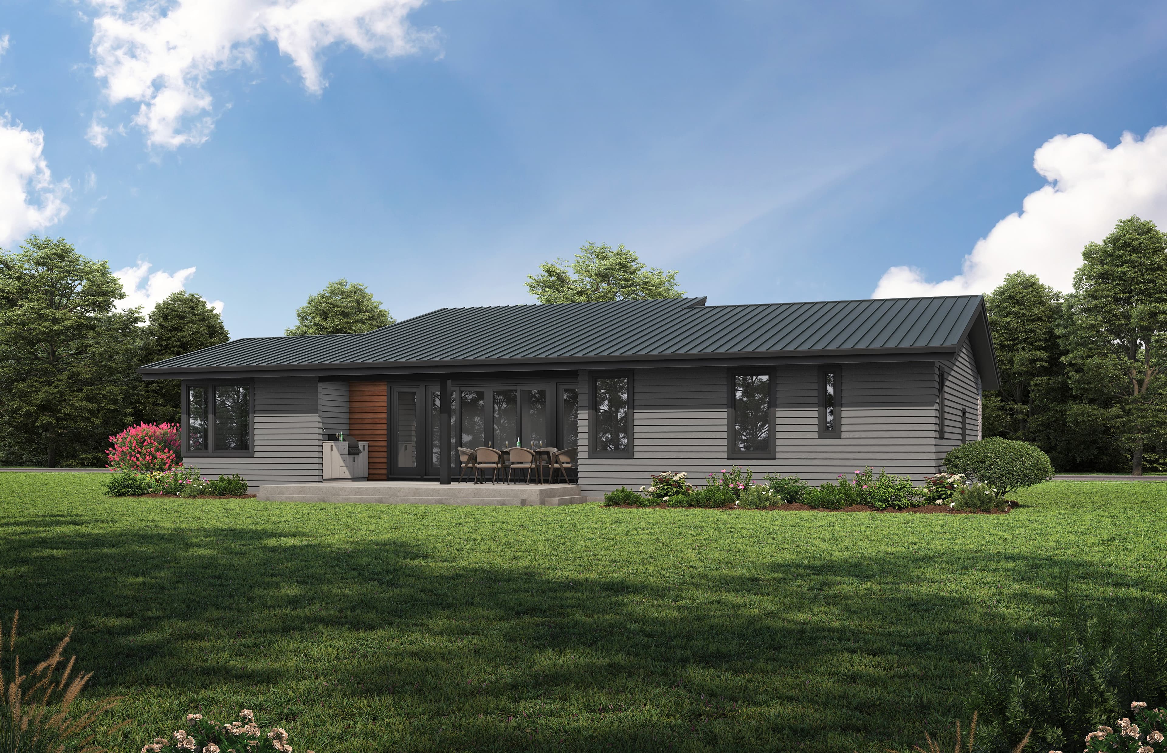 Spacious Transitional Home Design in Oregon