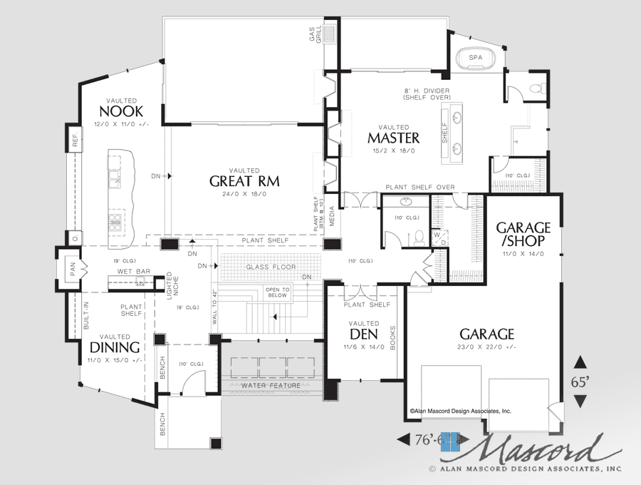 Santiam floor plan