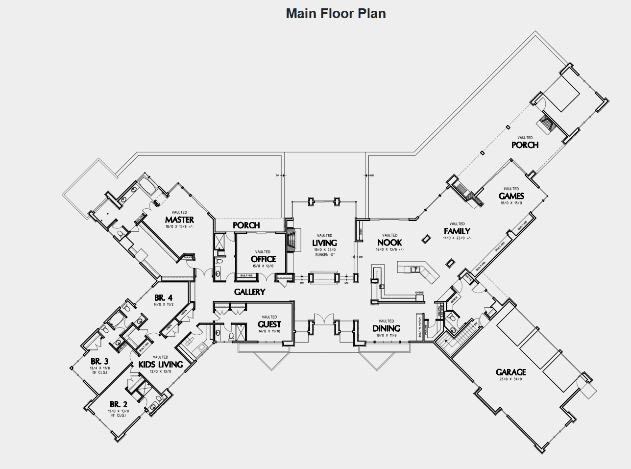 Siletz floor plan